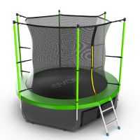 Батут EVO JUMP Internal 8ft (Green) с нижней сеткой